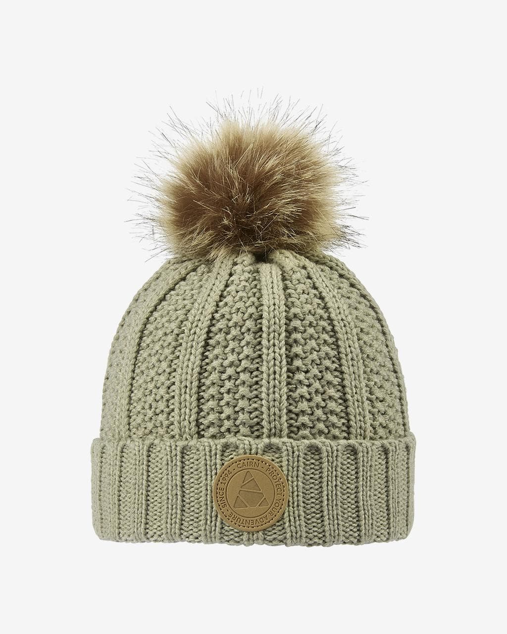 Bonnet Carin ZOE vert femme