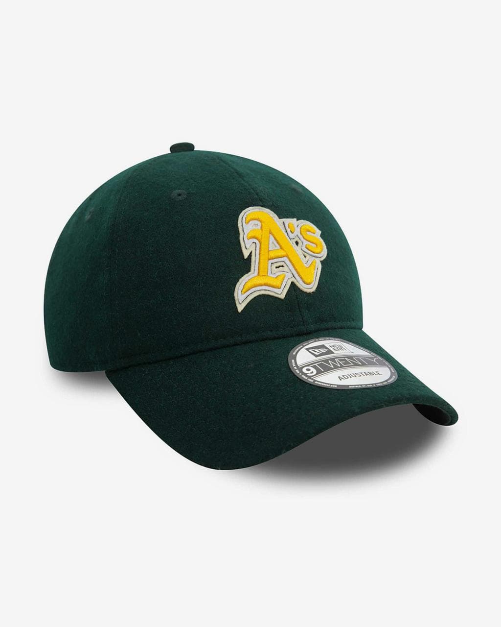 Casquette New Era Melton 9Twenty MLB Oakland Athletics vert jaune