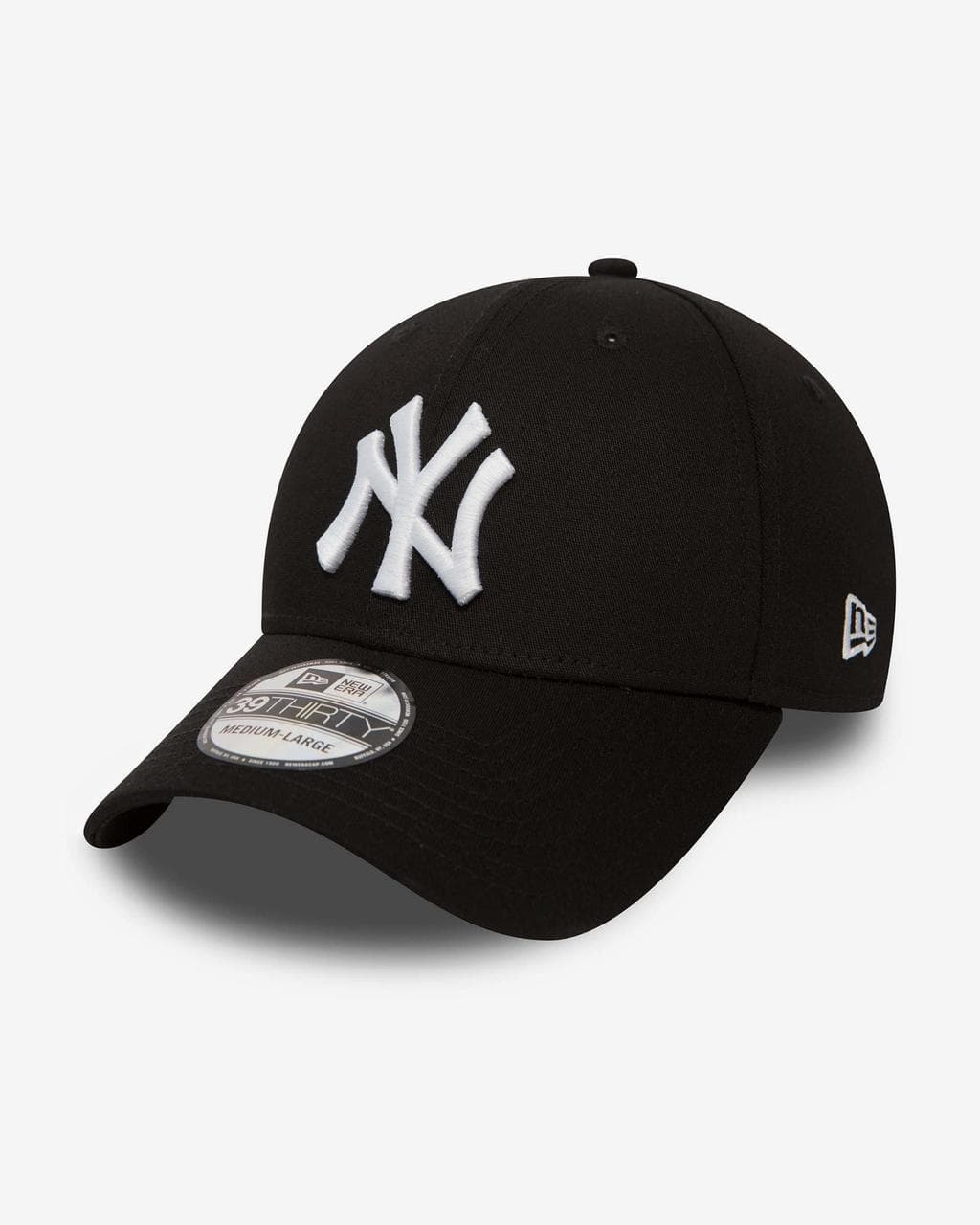 Casquette New Era 39THIRTY League Basic New York Yankees noir blanc - S-M