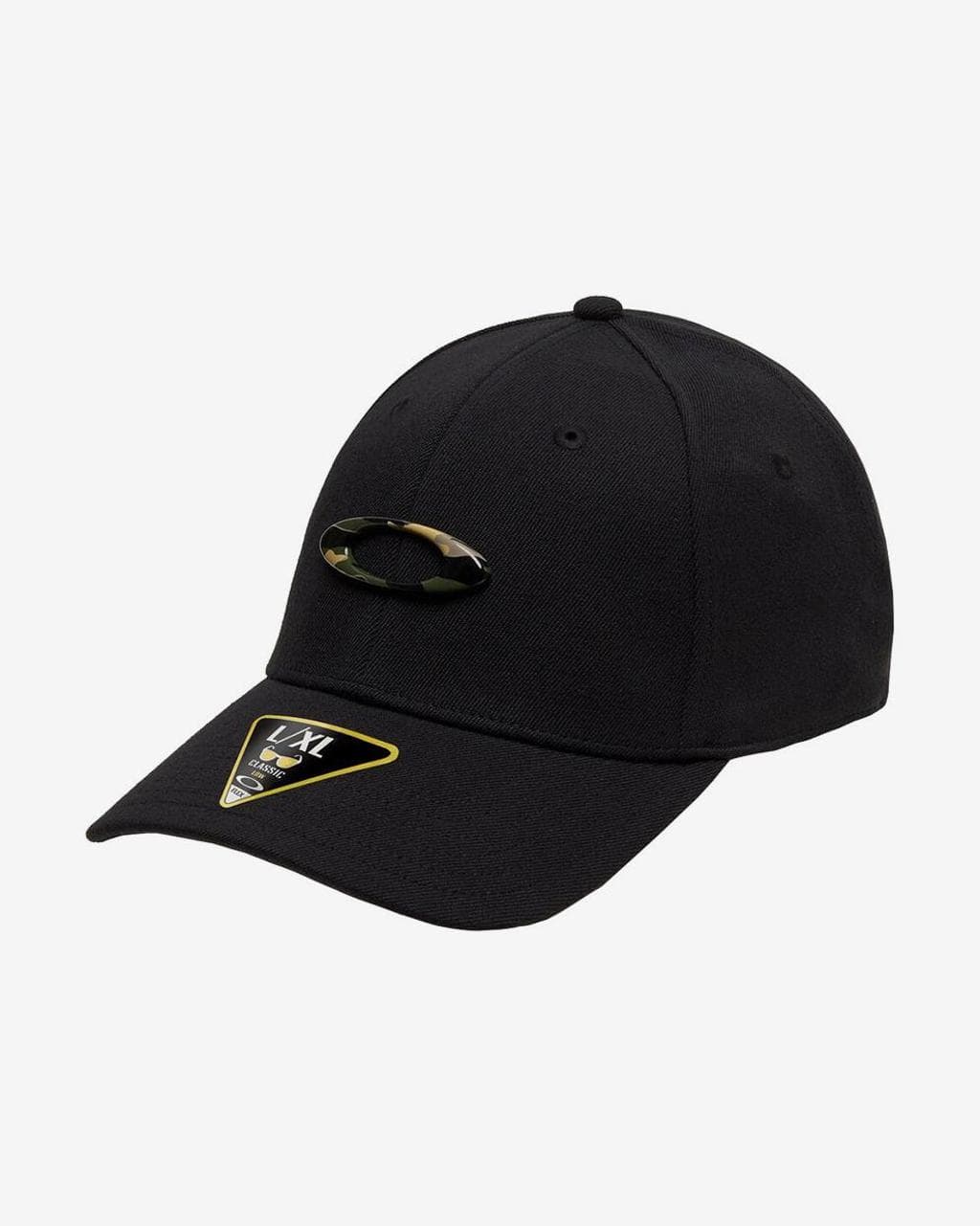 Casquette Oakley Tincan noir vert camouflage - L-XL