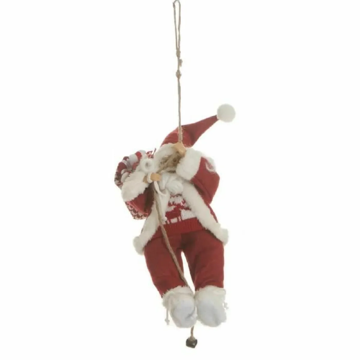 Père Noël sur Corde Rouge
