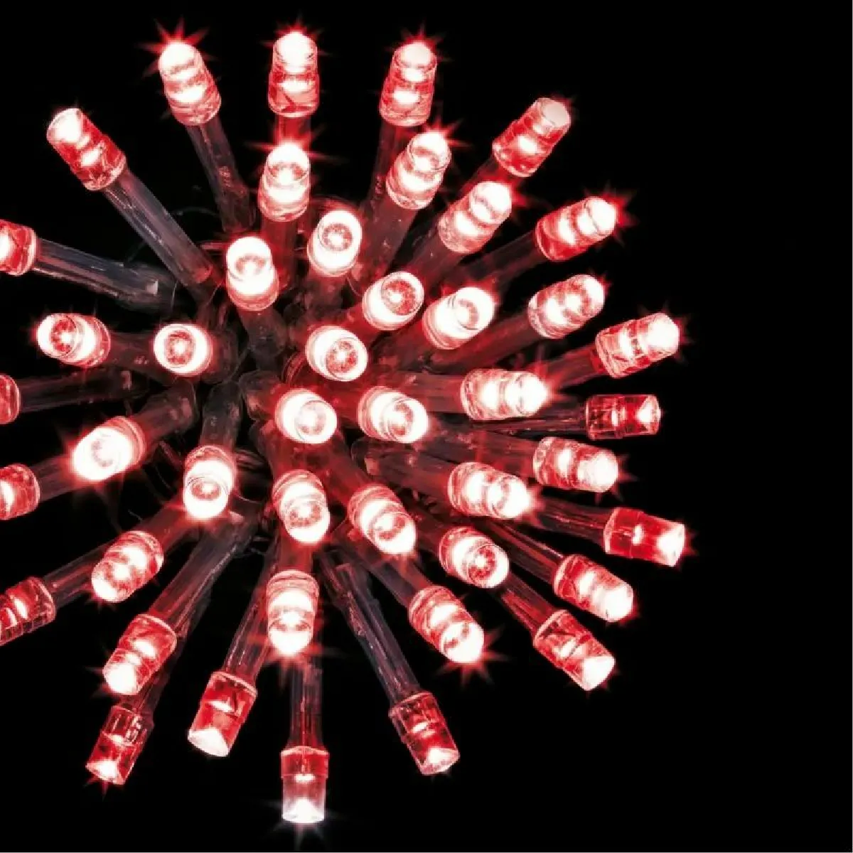 Feeric_lights_christmas Guirlande lumineuse Noël - Rouge