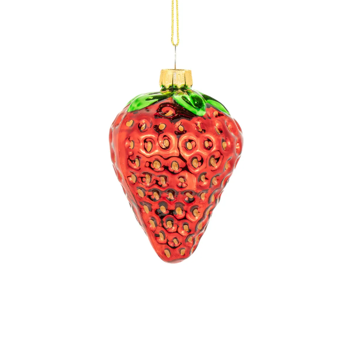 Sass & belle boule de Noël fraise - rouge