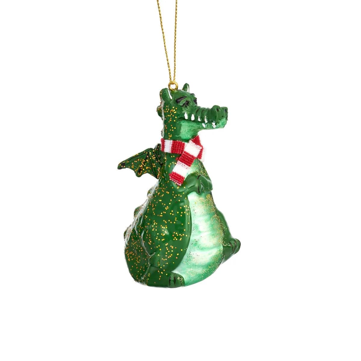 Sass & belle boule de Noël dragon - vert