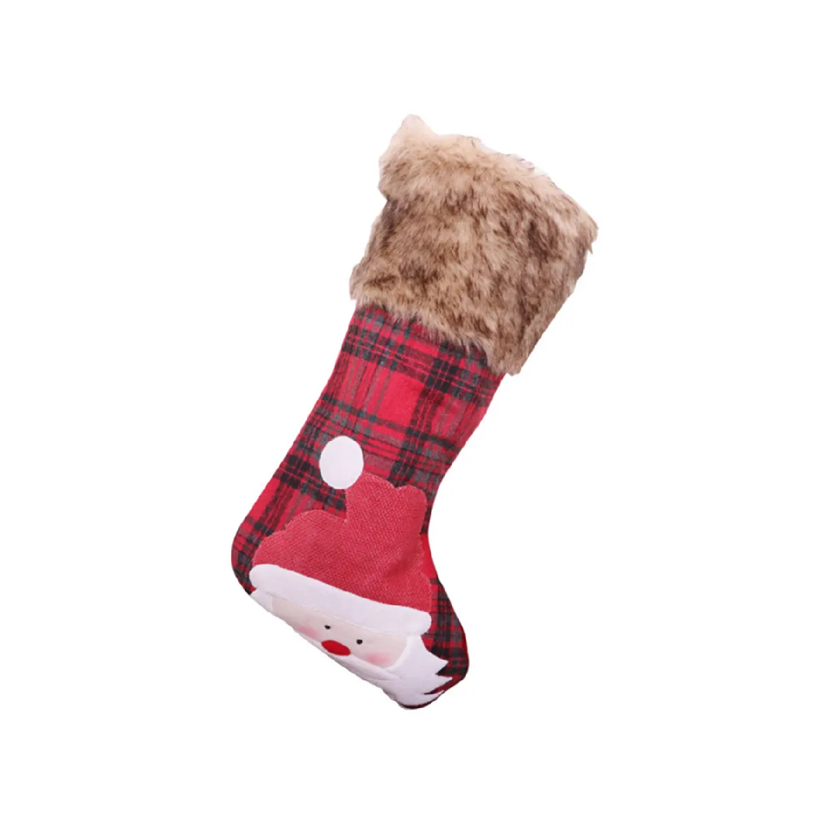 C328 Chaussettes Noël Sac Cadeau