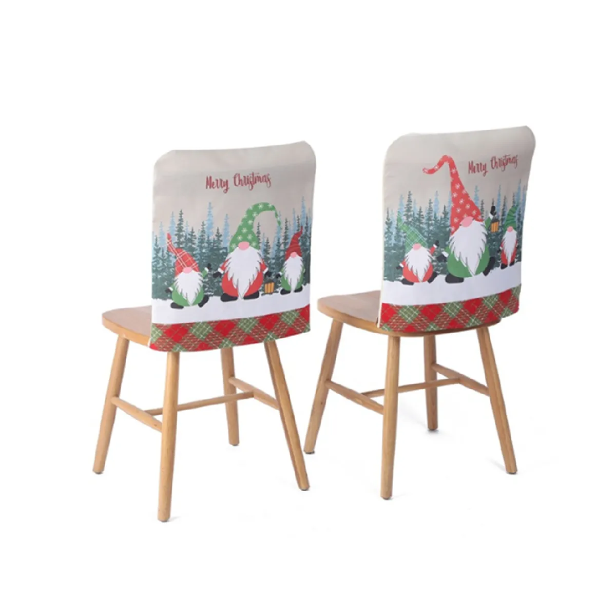 C63 Couverture Chaise Noël - Design Rudolph