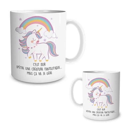 mug licorne fantastique - sud trading cd5366